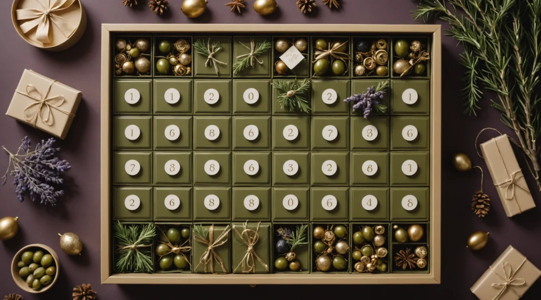 calendrier de lavent la provencale